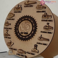 12 Jyotirling 3D Wooden Art